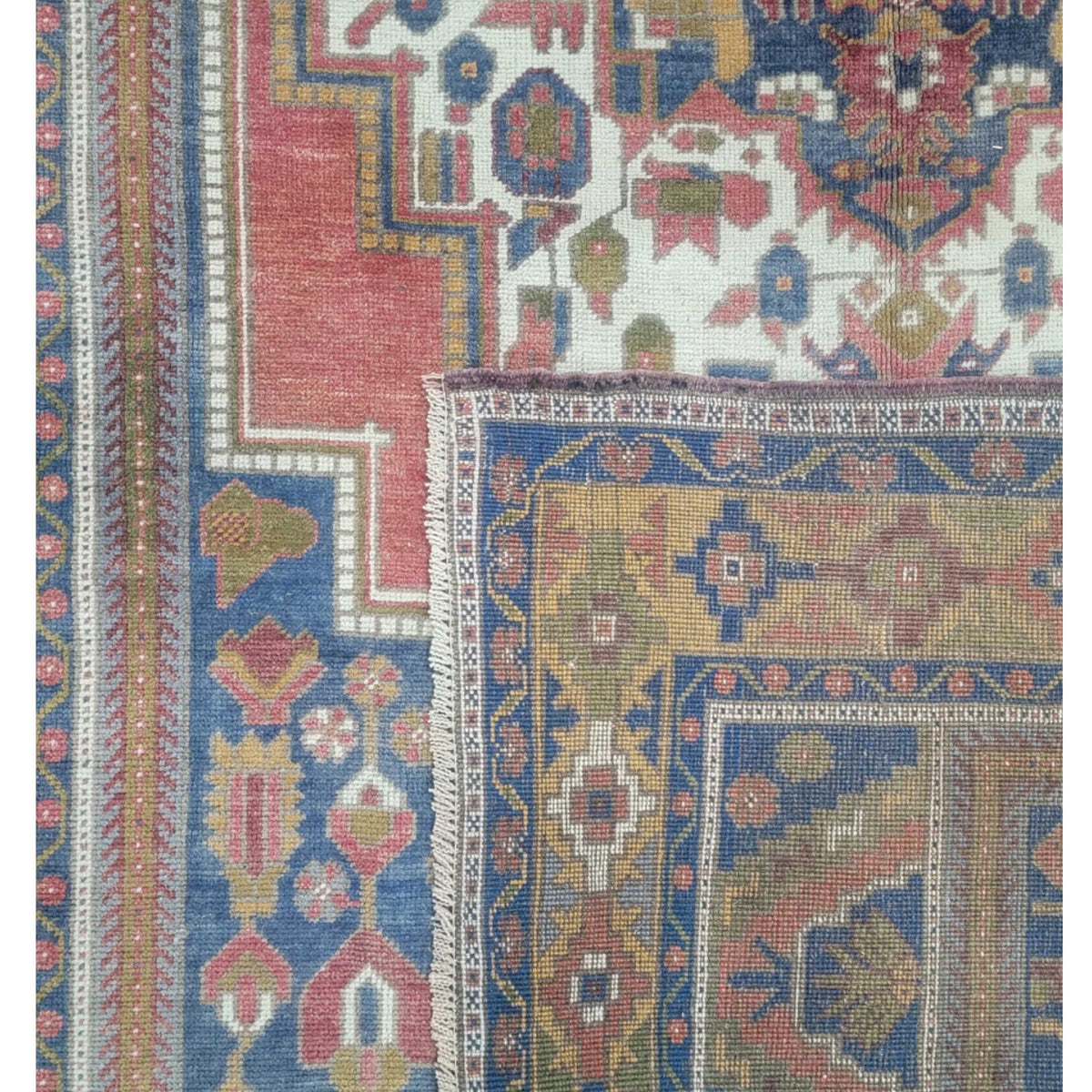 Pacific Anatolian 43799 Rust Gold Transitional Hand Knotted Rug