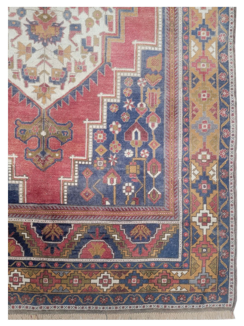 Pacific Anatolian 43799 Rust Gold Transitional Hand Knotted Rug