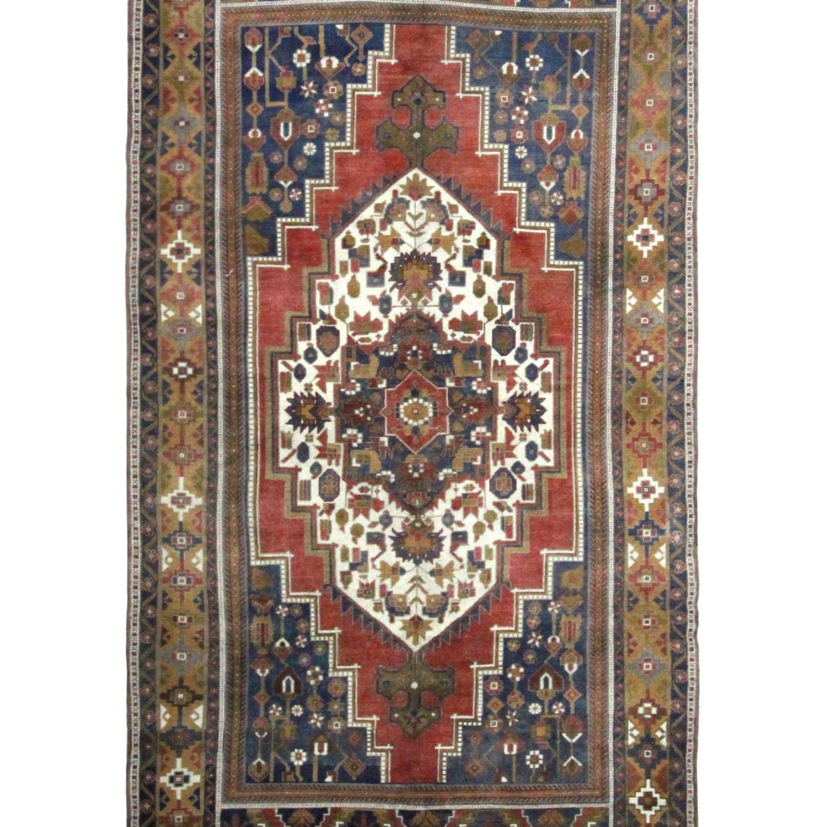 Pacific Anatolian 43799 Rust Gold Transitional Hand Knotted Rug