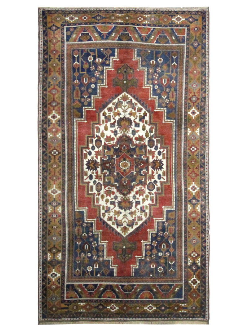 Pacific Anatolian 43799 Rust Gold Transitional Hand Knotted Rug