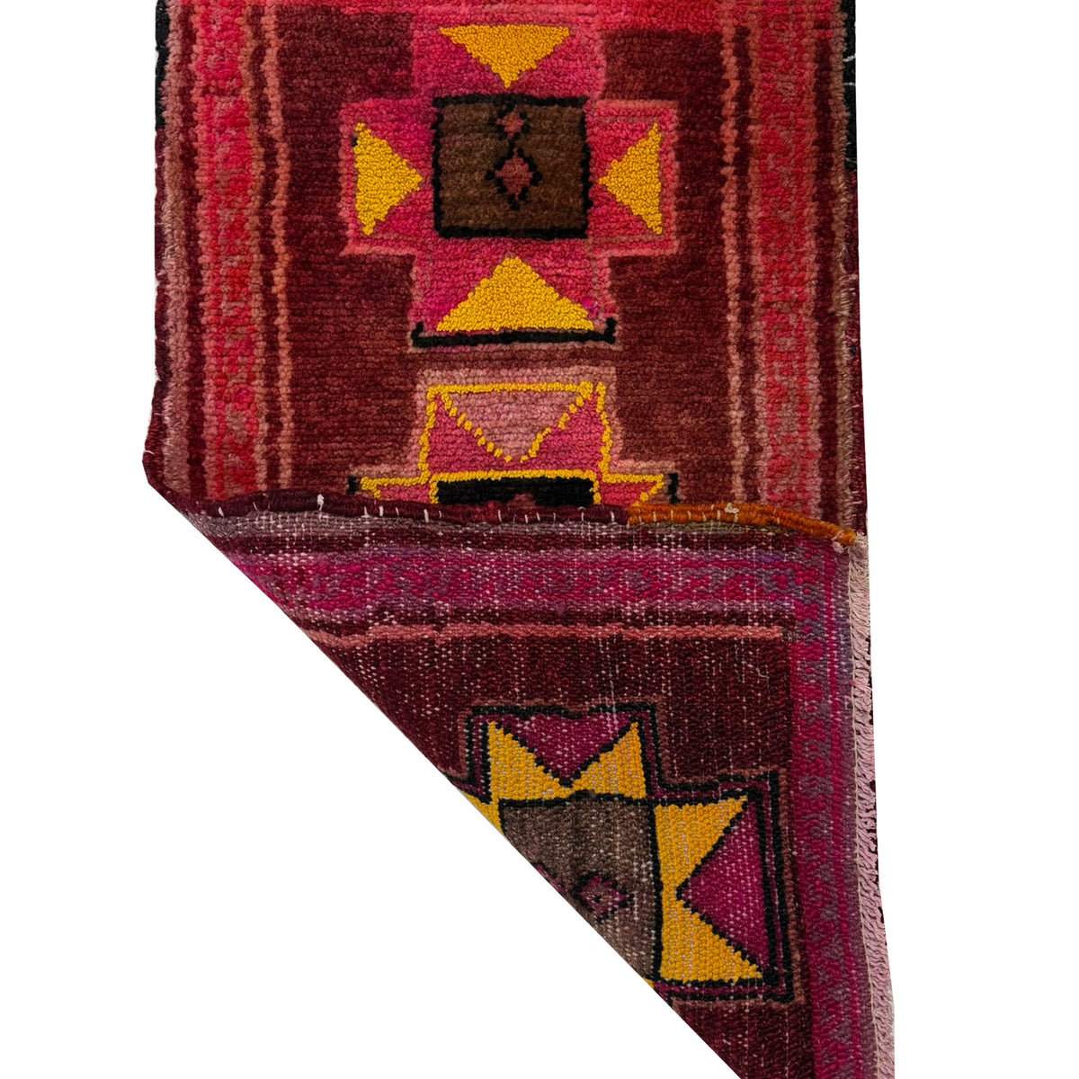 Pacific Anatolian 43802 Pink Orange Hand Knotted Rug