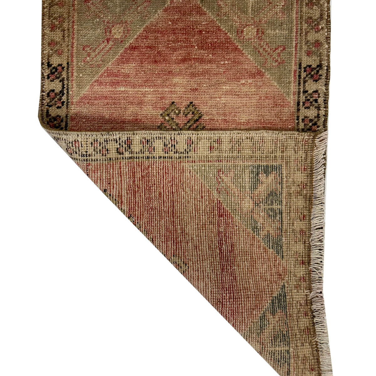 Pacific Anatolian 43805 Orange Grey Hand Knotted Rug