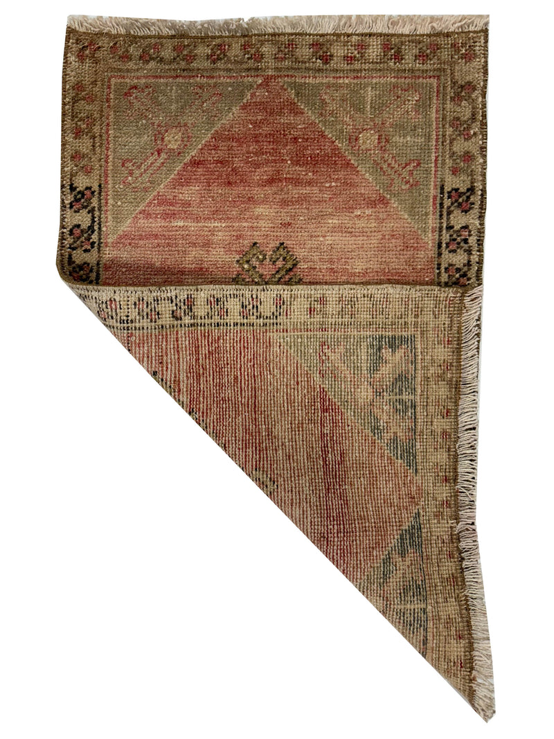 Pacific Anatolian 43805 Orange Grey Hand Knotted Rug