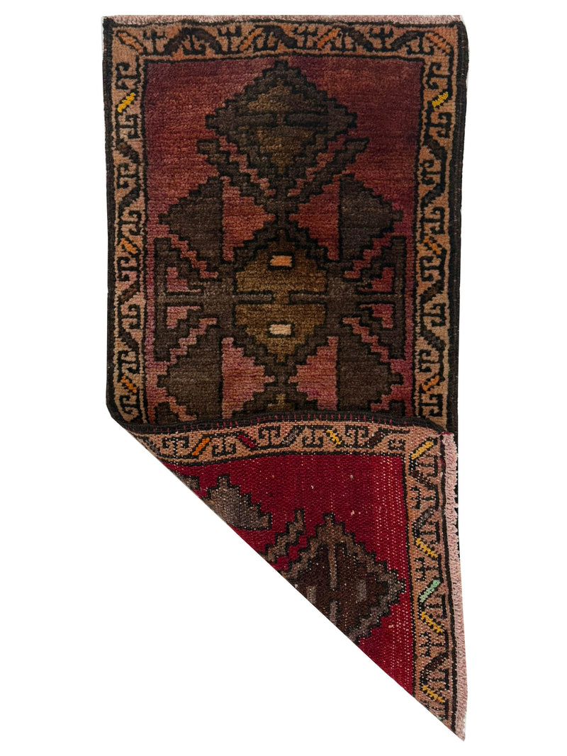 Pacific Anatolian 43806 Brown Rust Hand Knotted Rug