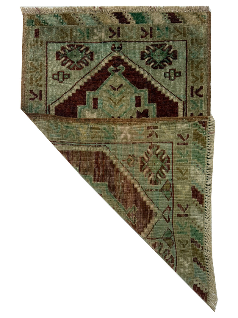 Pacific Anatolian 43808 Burgandy Grey Hand Knotted Rug