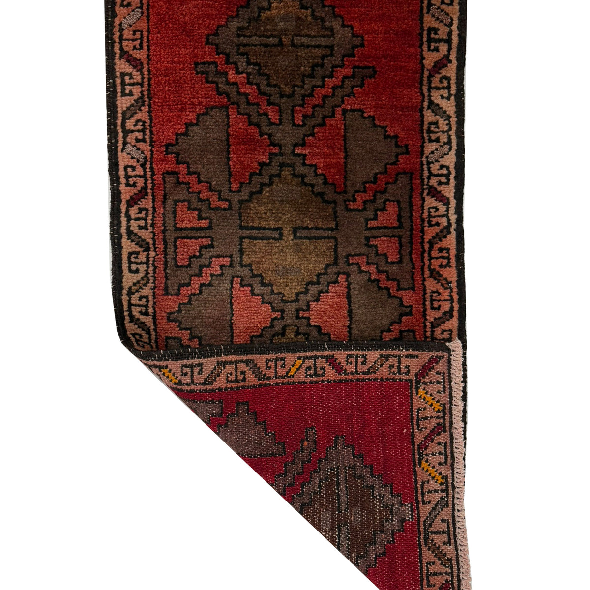 Pacific Anatolian 43813 Orange Latte Hand Knotted Rug