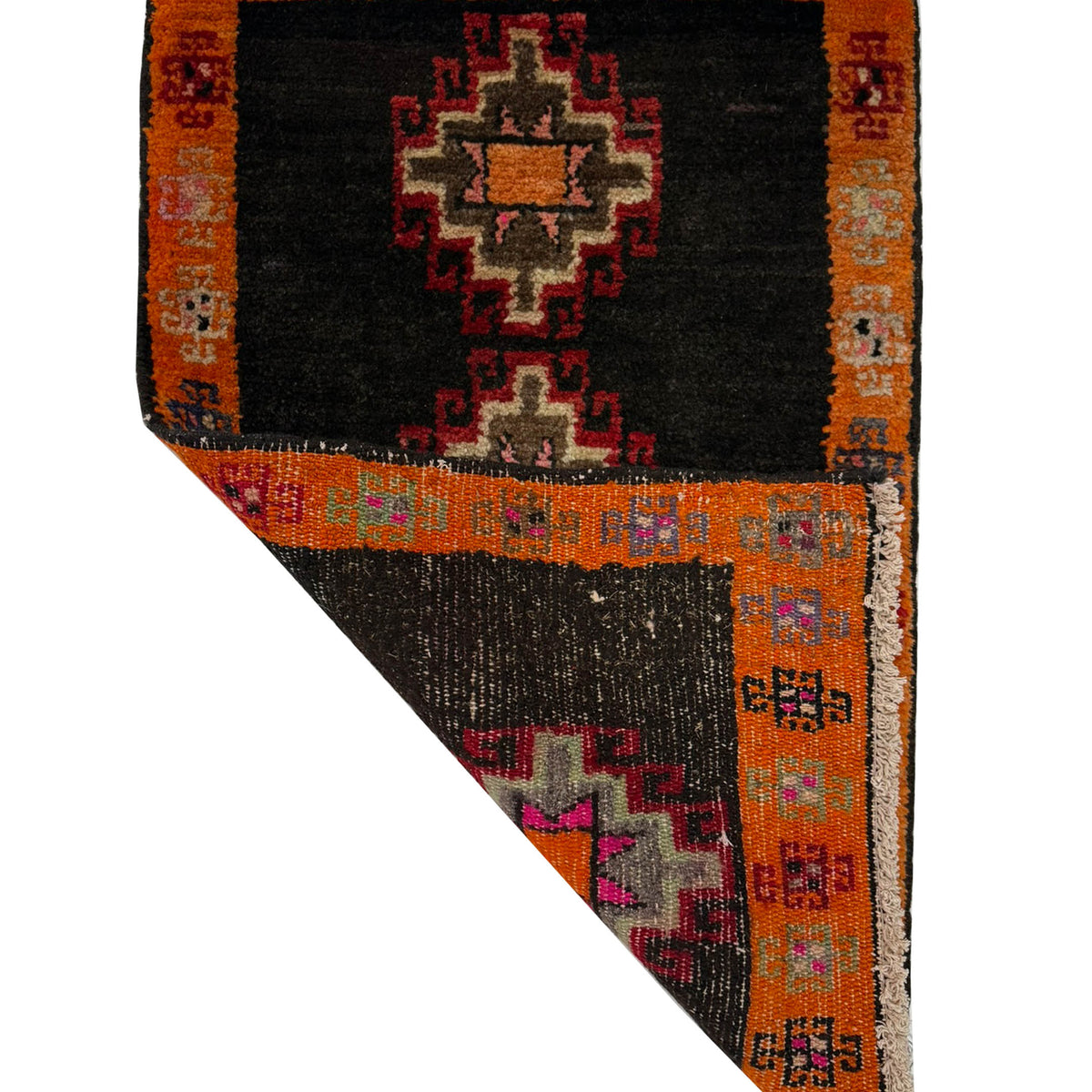 Pacific Anatolian 43815 Brown Orange Hand Knotted Rug