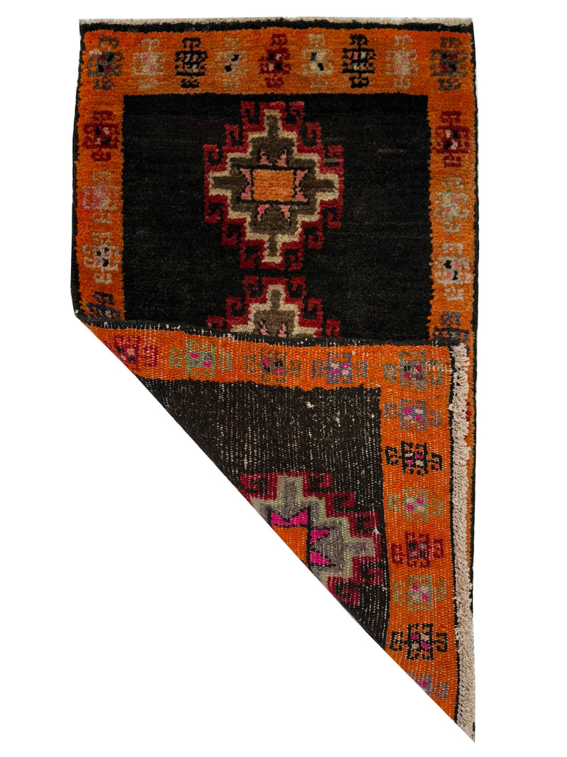 Pacific Anatolian 43815 Brown Orange Hand Knotted Rug