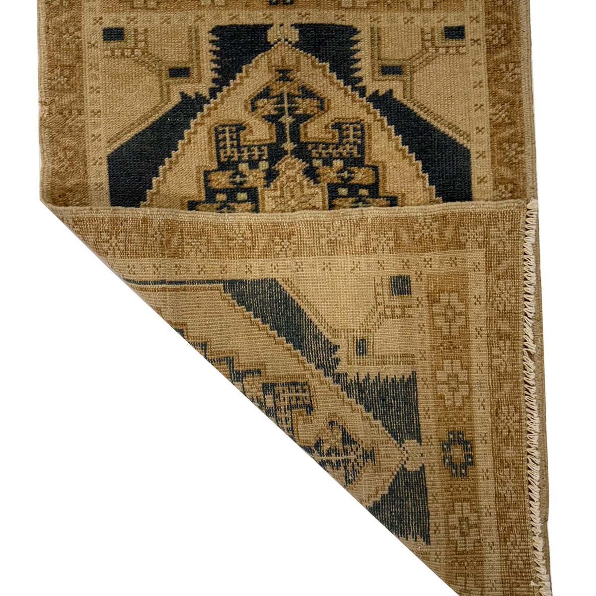 Pacific Anatolian 43818 Teal Beige Hand Knotted Rug