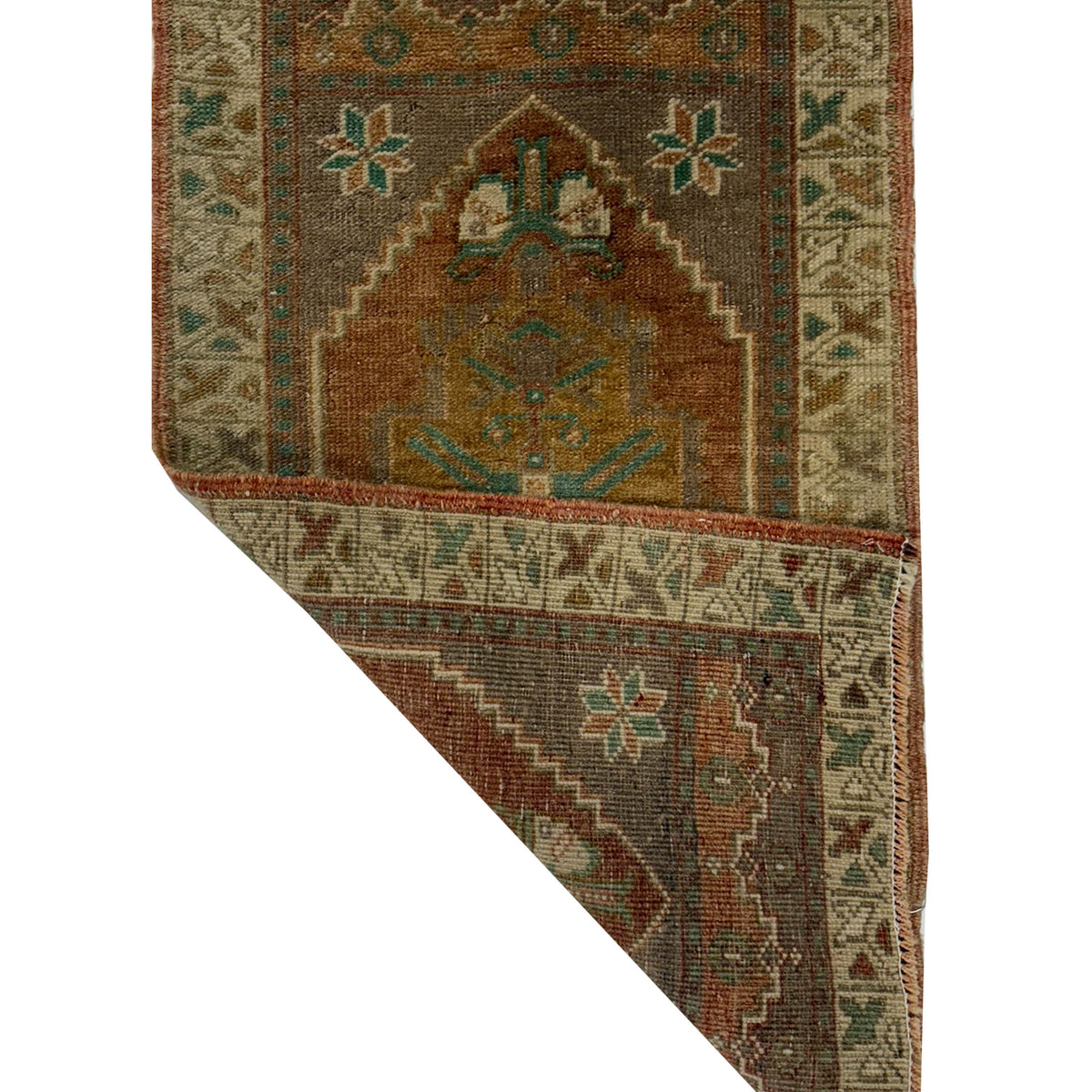 Pacific Anatolian 43825 Orange Beige Hand Knotted Rug