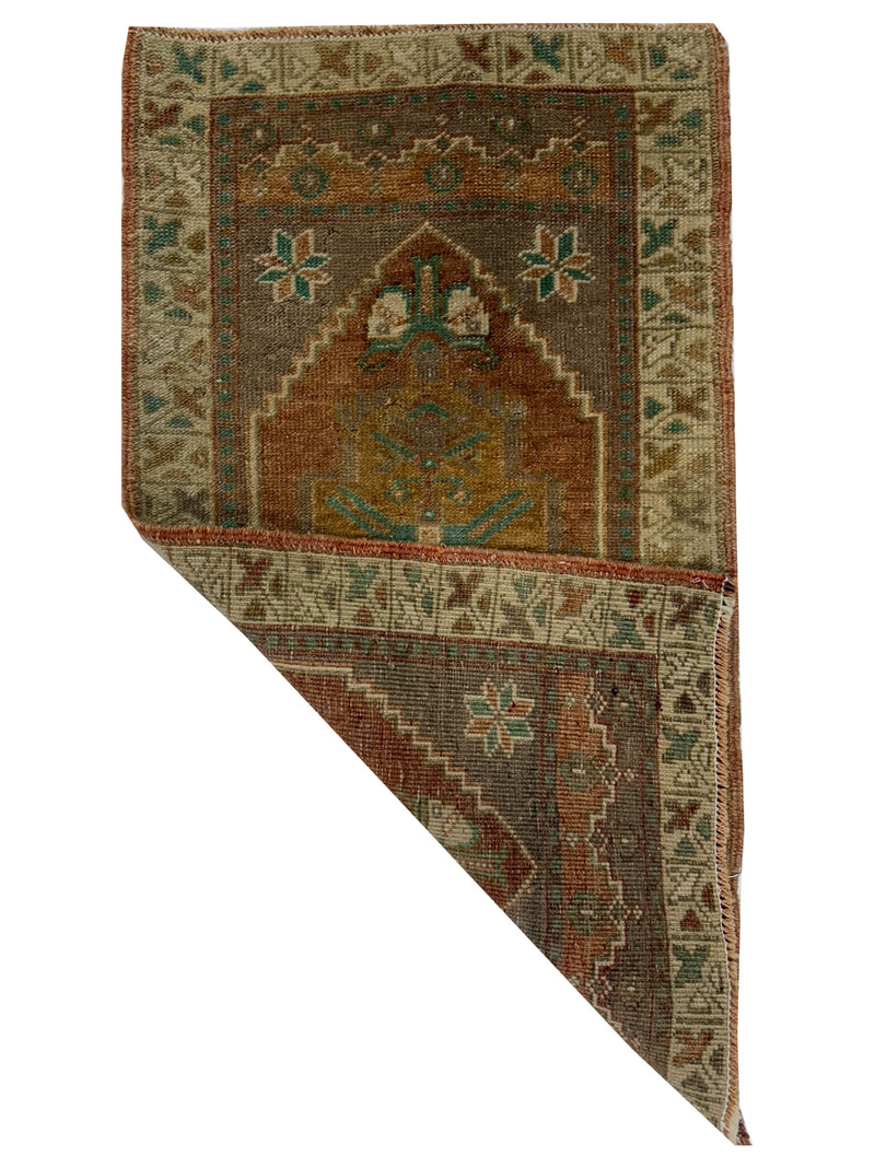 Pacific Anatolian 43825 Orange Beige Hand Knotted Rug