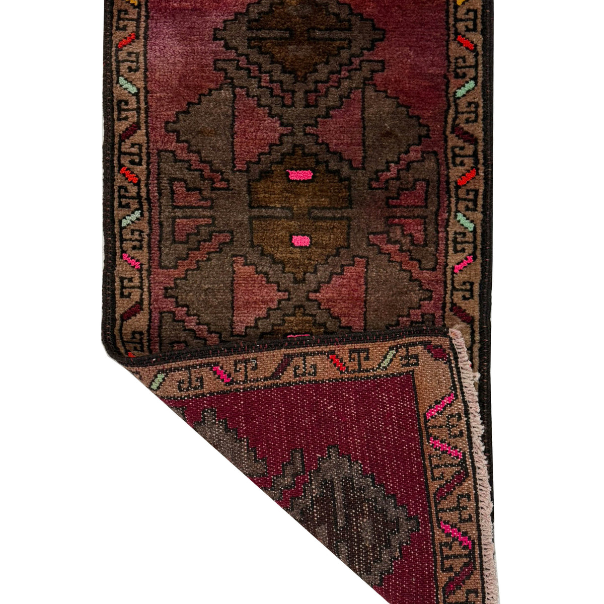 Pacific Anatolian 43828 Rust Tan Hand Knotted Rug