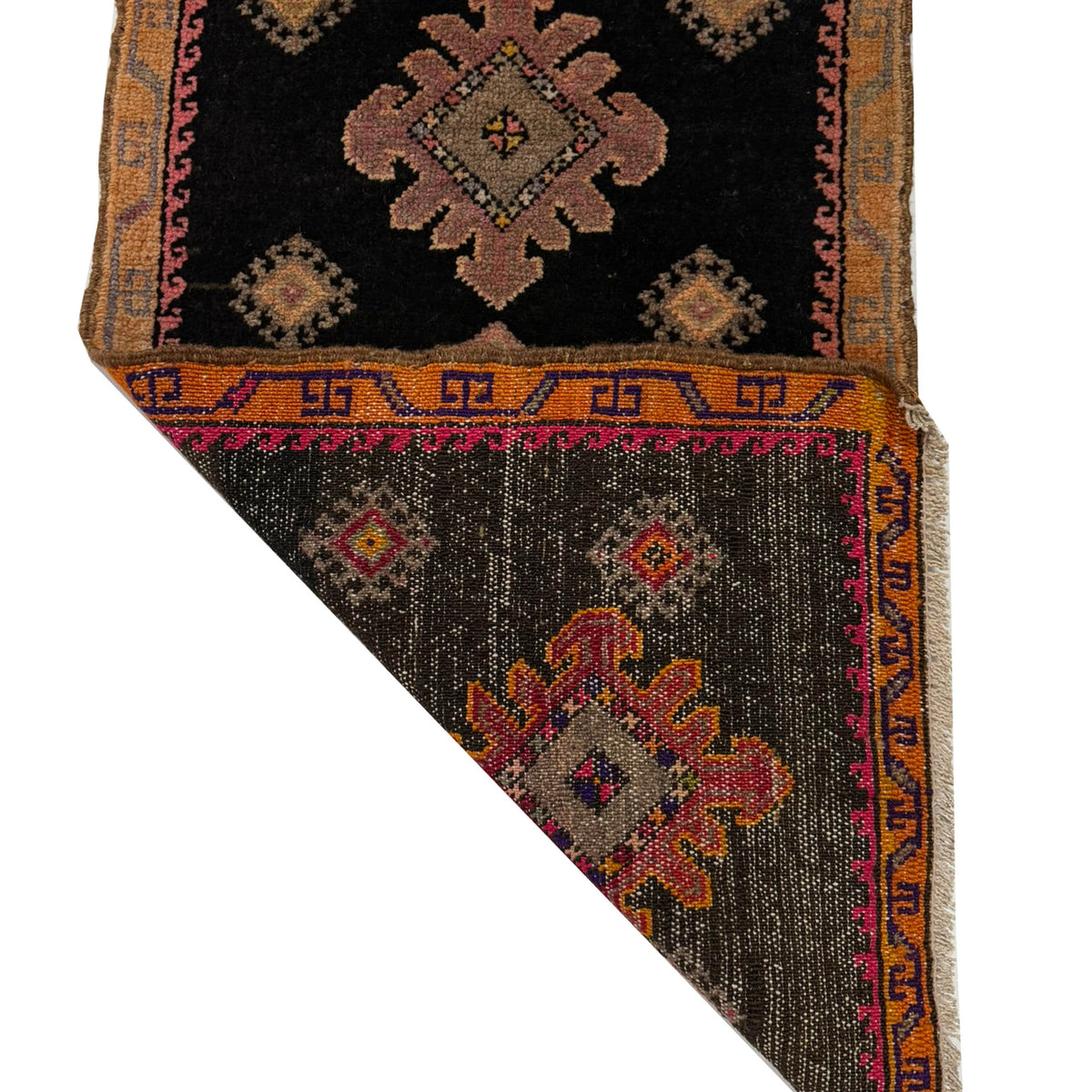 Pacific Anatolian 43830 Brown Rust Hand Knotted Rug