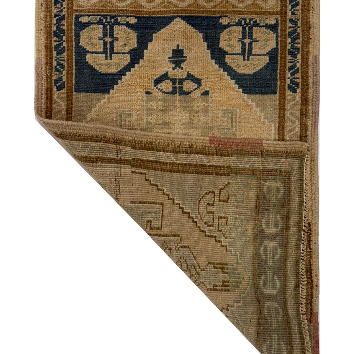 Pacific Anatolian 43833 Beige Brown Hand Knotted Rug
