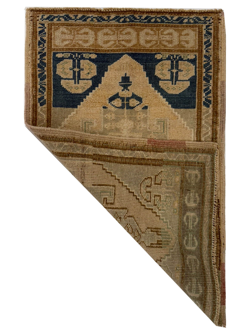Pacific Anatolian 43833 Beige Brown Hand Knotted Rug