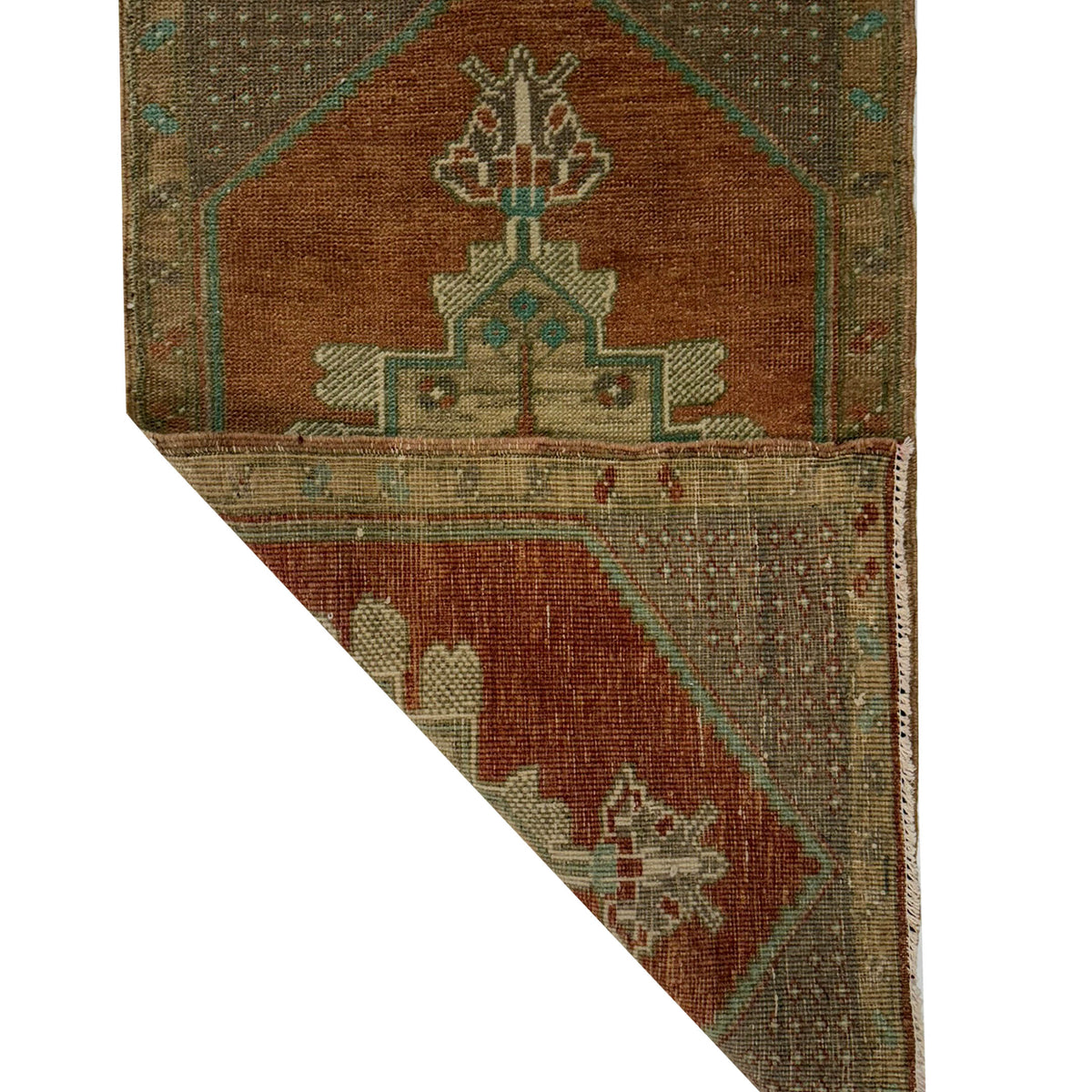 Pacific Anatolian 43835 Orange Tan Hand Knotted Rug