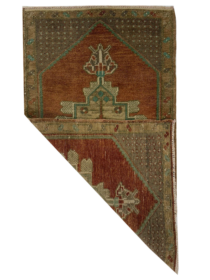 Pacific Anatolian 43835 Orange Tan Hand Knotted Rug