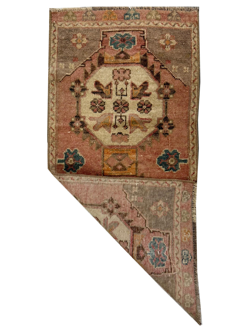 Pacific Anatolian 43845 Rust Tan Hand Knotted Rug