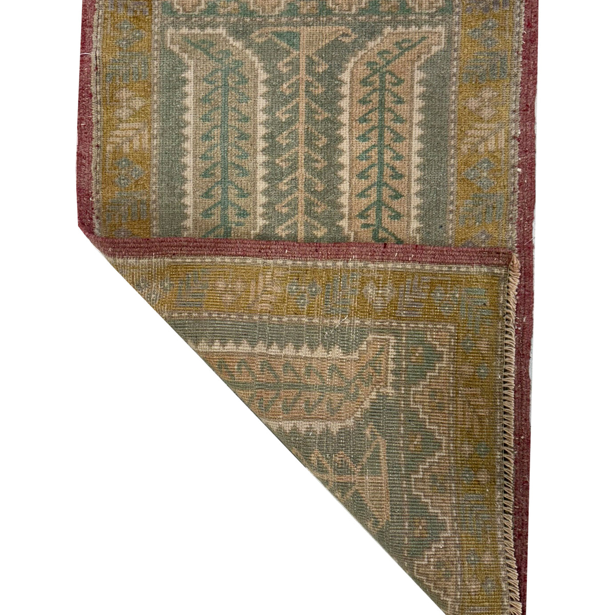 Pacific Anatolian 43848 Teal Gold Hand Knotted Rug