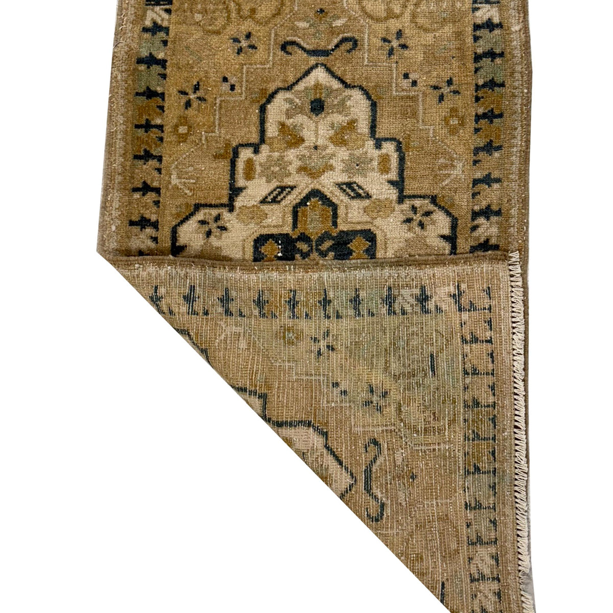 Pacific Anatolian 43850 Beige Blue Hand Knotted Rug
