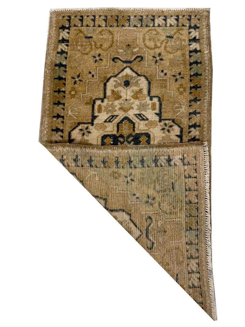 Pacific Anatolian 43850 Beige Blue Hand Knotted Rug