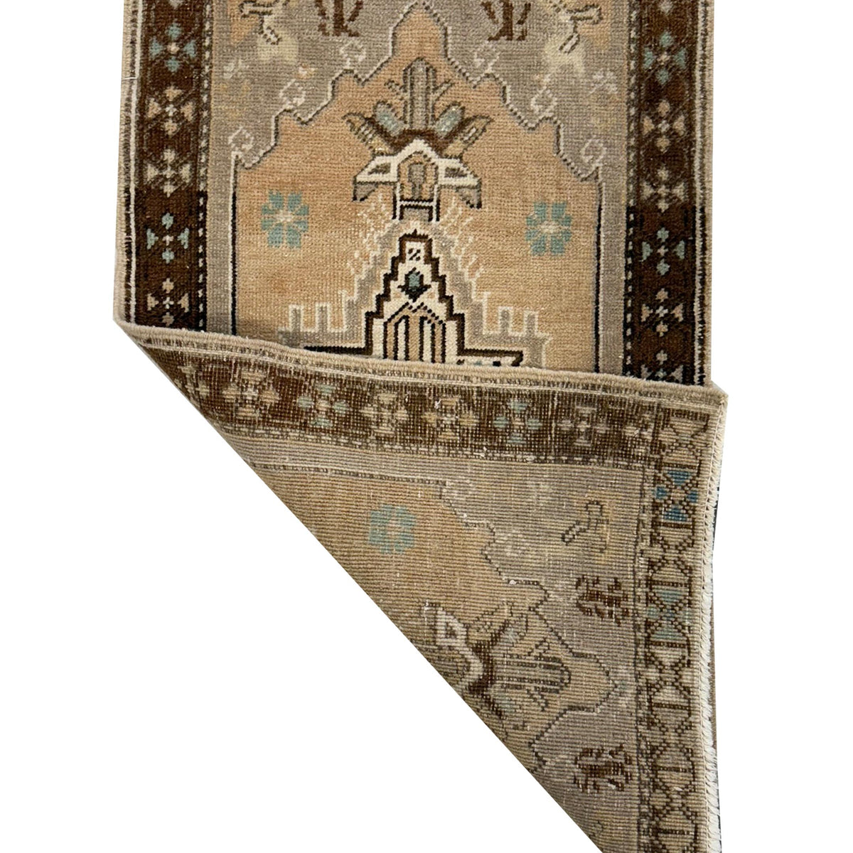 Pacific Anatolian 43851 Beige Brown Hand Knotted Rug