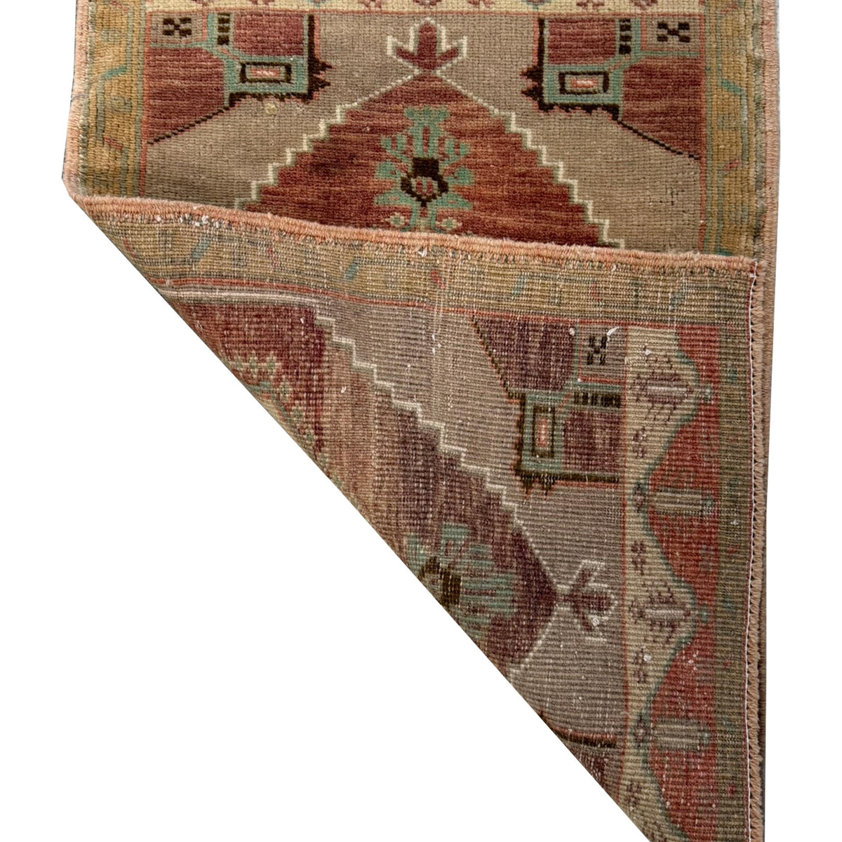 Pacific Anatolian 43853 Orange Beige Hand Knotted Rug