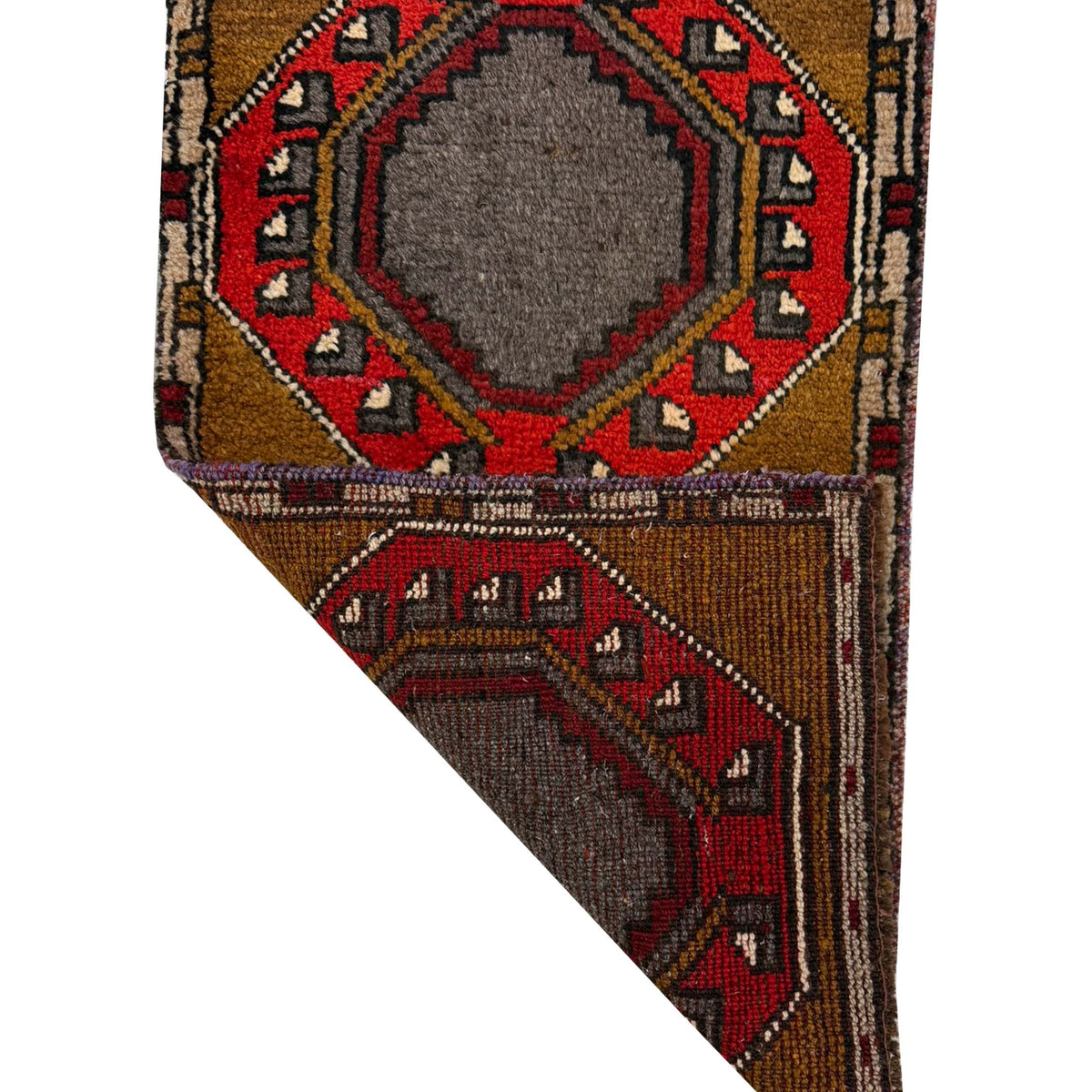 Pacific Anatolian 43857 Brown Red Hand Knotted Rug