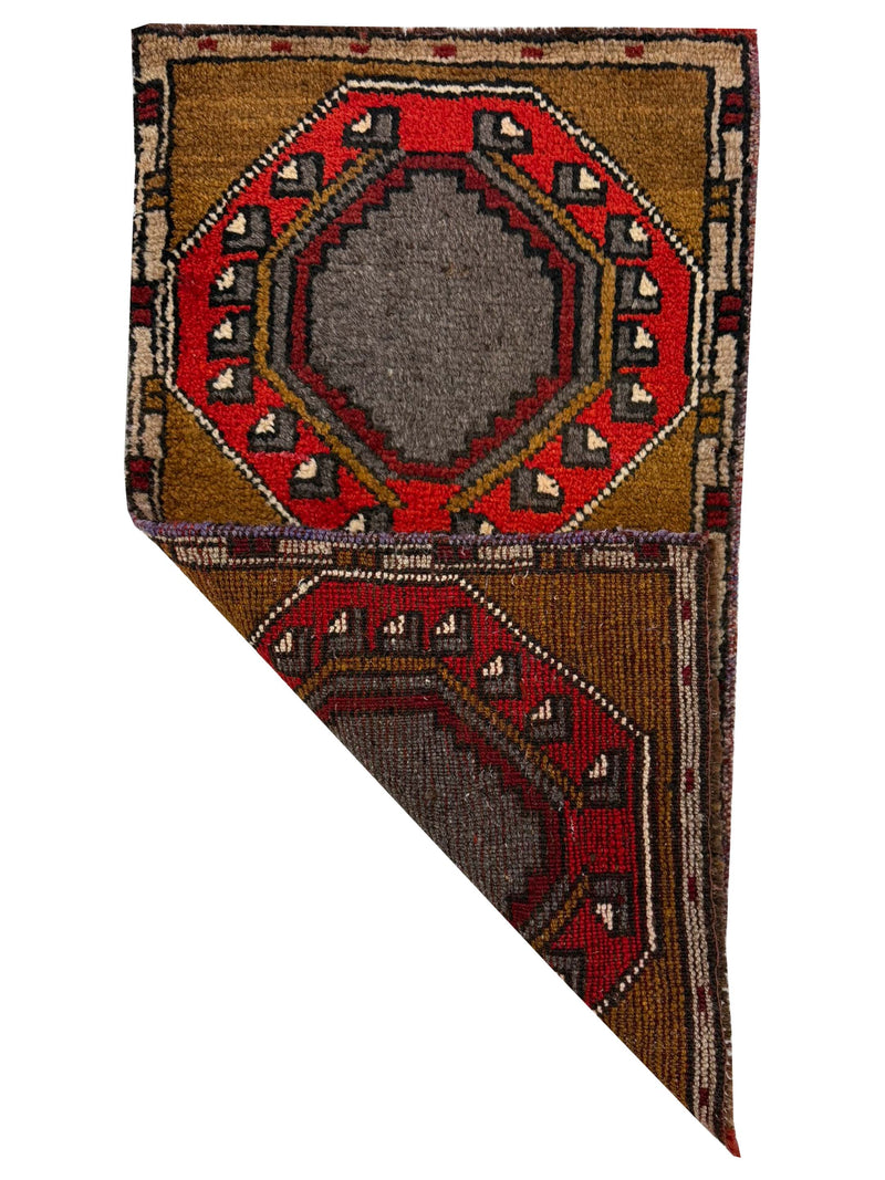 Pacific Anatolian 43857 Brown Red Hand Knotted Rug