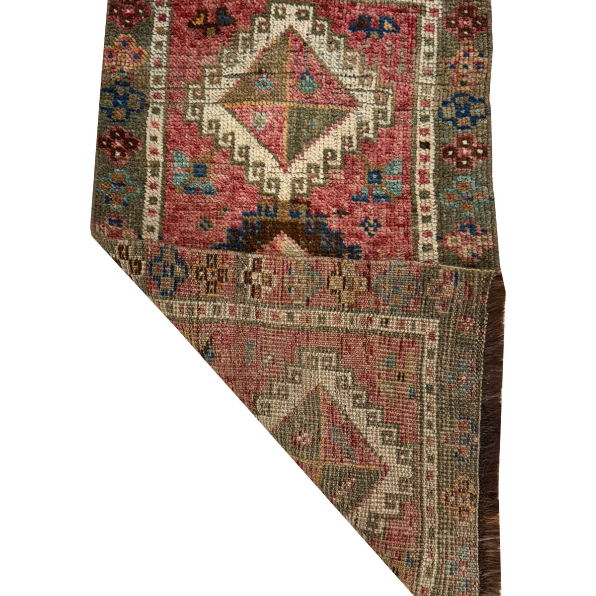 Pacific Anatolian 43859 Orange Grey Hand Knotted Rug