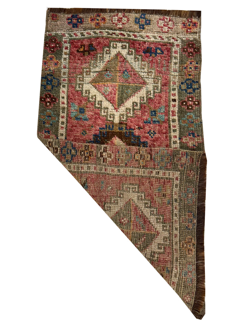 Pacific Anatolian 43859 Orange Grey Hand Knotted Rug