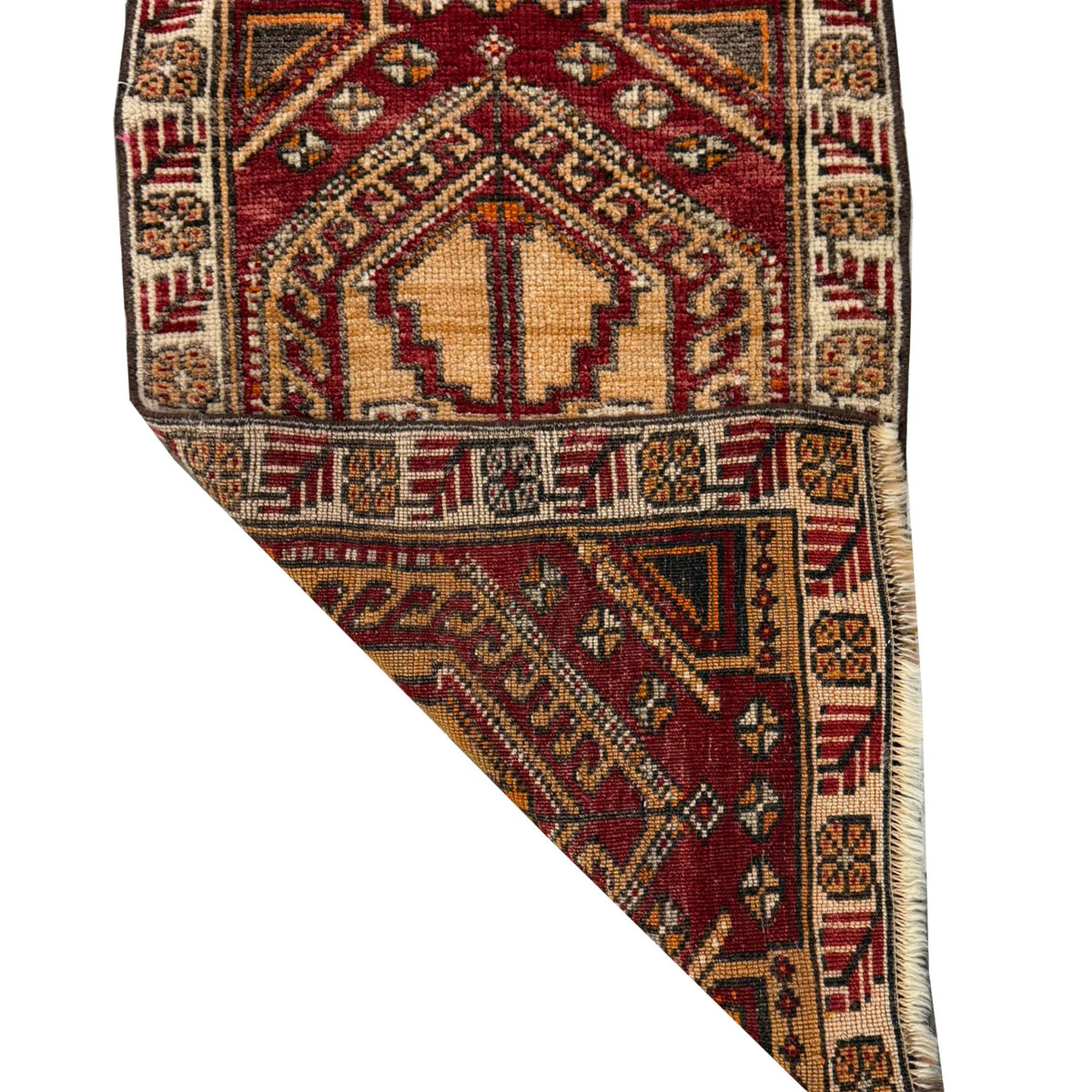Pacific Anatolian 43860 Rust Ivory Hand Knotted Rug