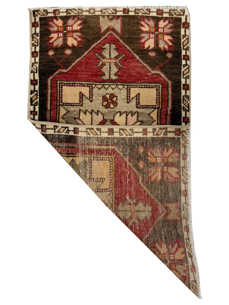 Pacific Anatolian 43861 Rust Camel Hand Knotted Rug