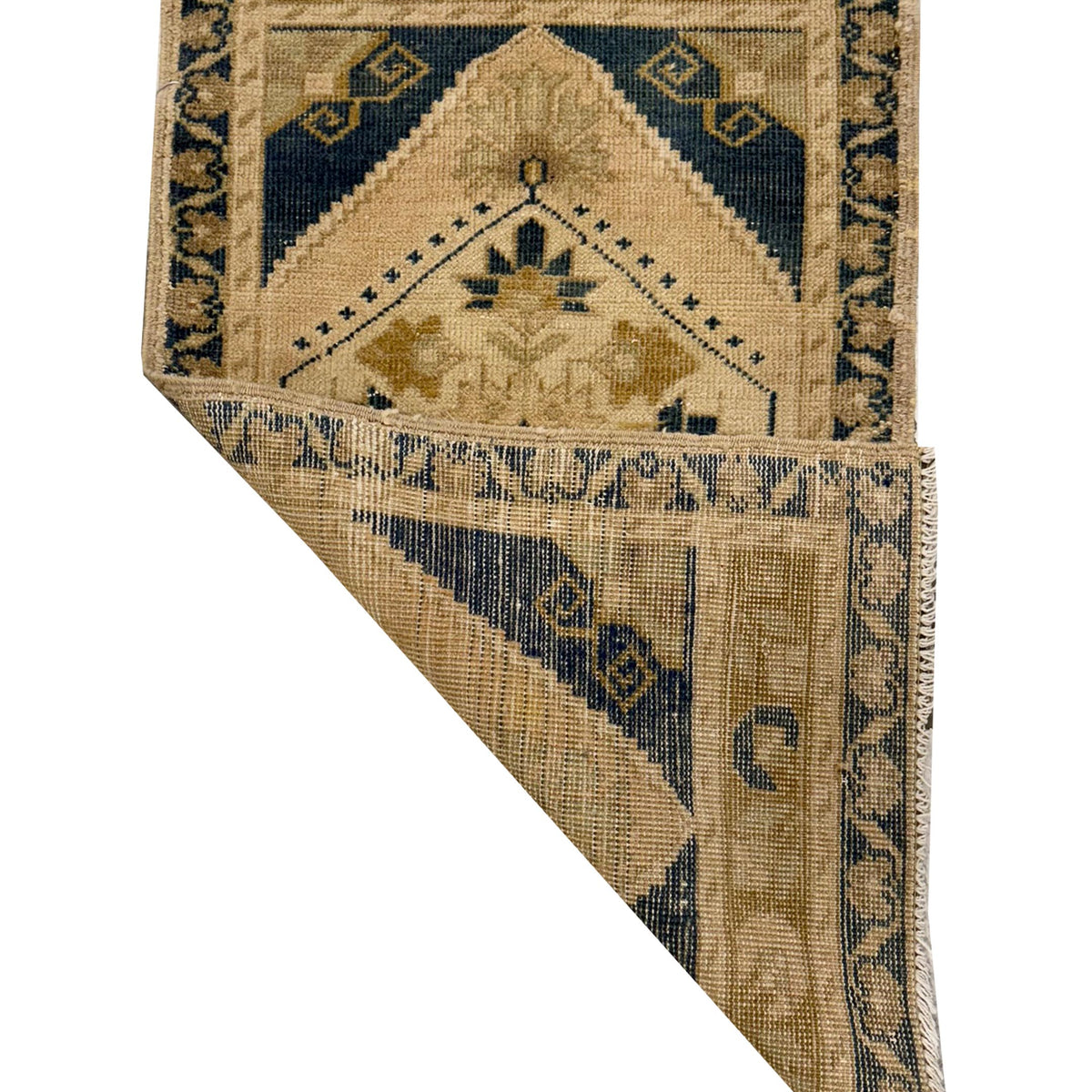 Pacific Anatolian 43864 Blue Beige Hand Knotted Rug