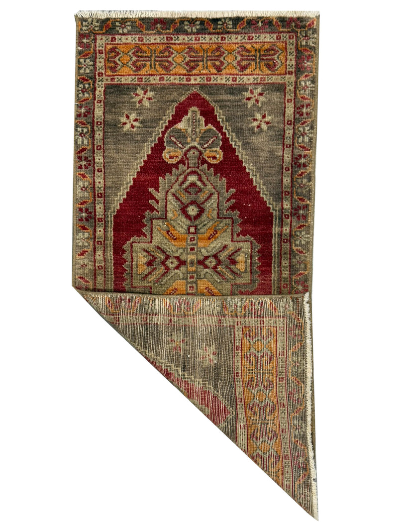 Pacific Anatolian 43866 Rust Grey Hand Knotted Rug