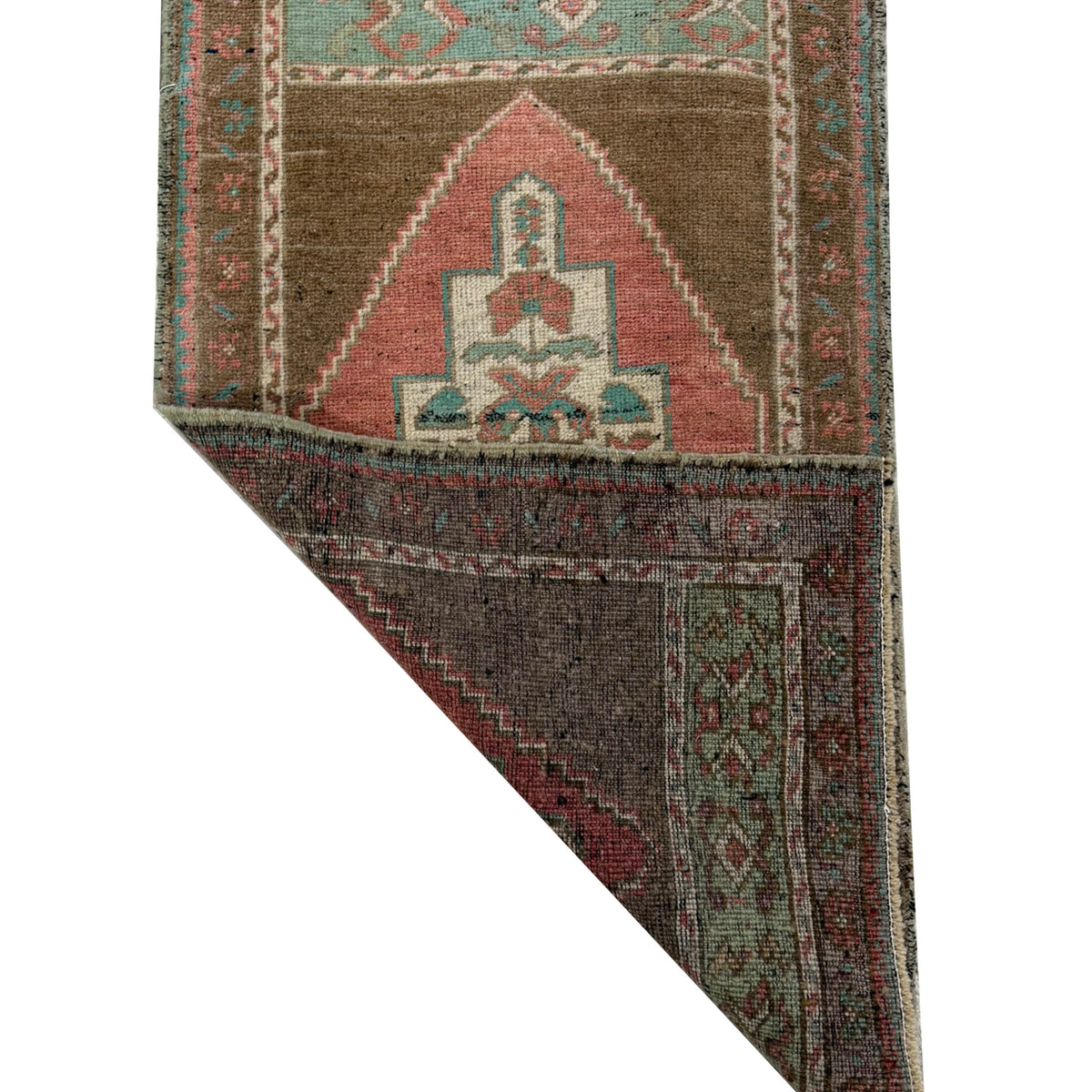 Pacific Anatolian 43870 Orange Grey Hand Knotted Rug