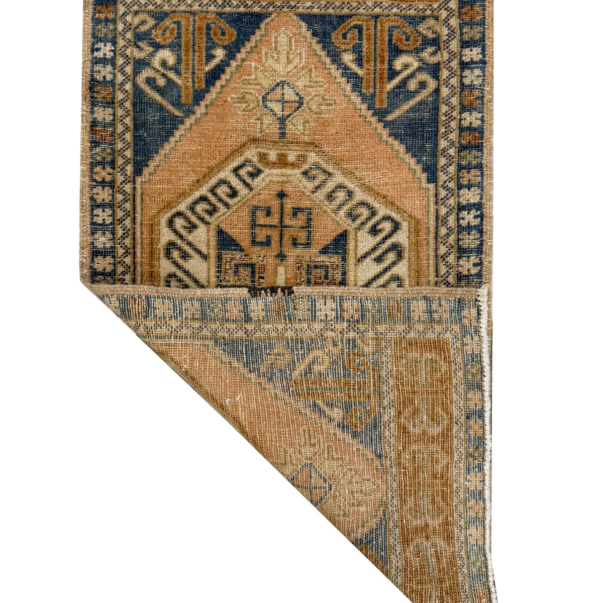 Pacific Anatolian 43875 Beige Teal Hand Knotted Rug