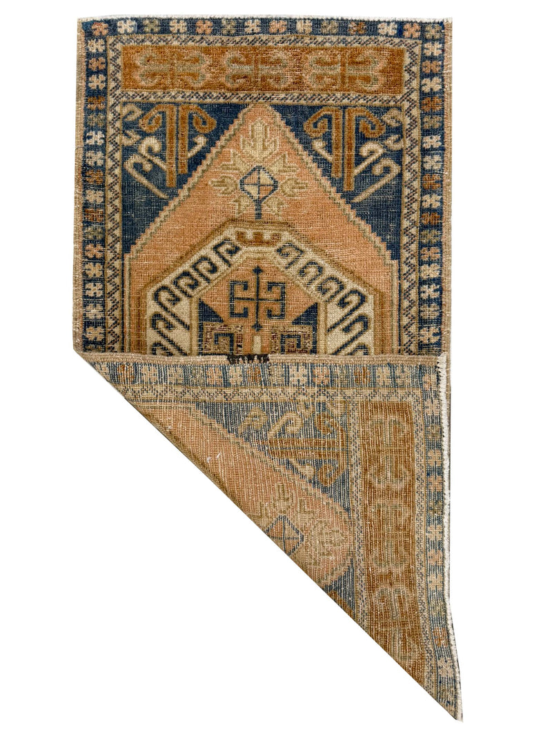 Pacific Anatolian 43875 Beige Teal Hand Knotted Rug