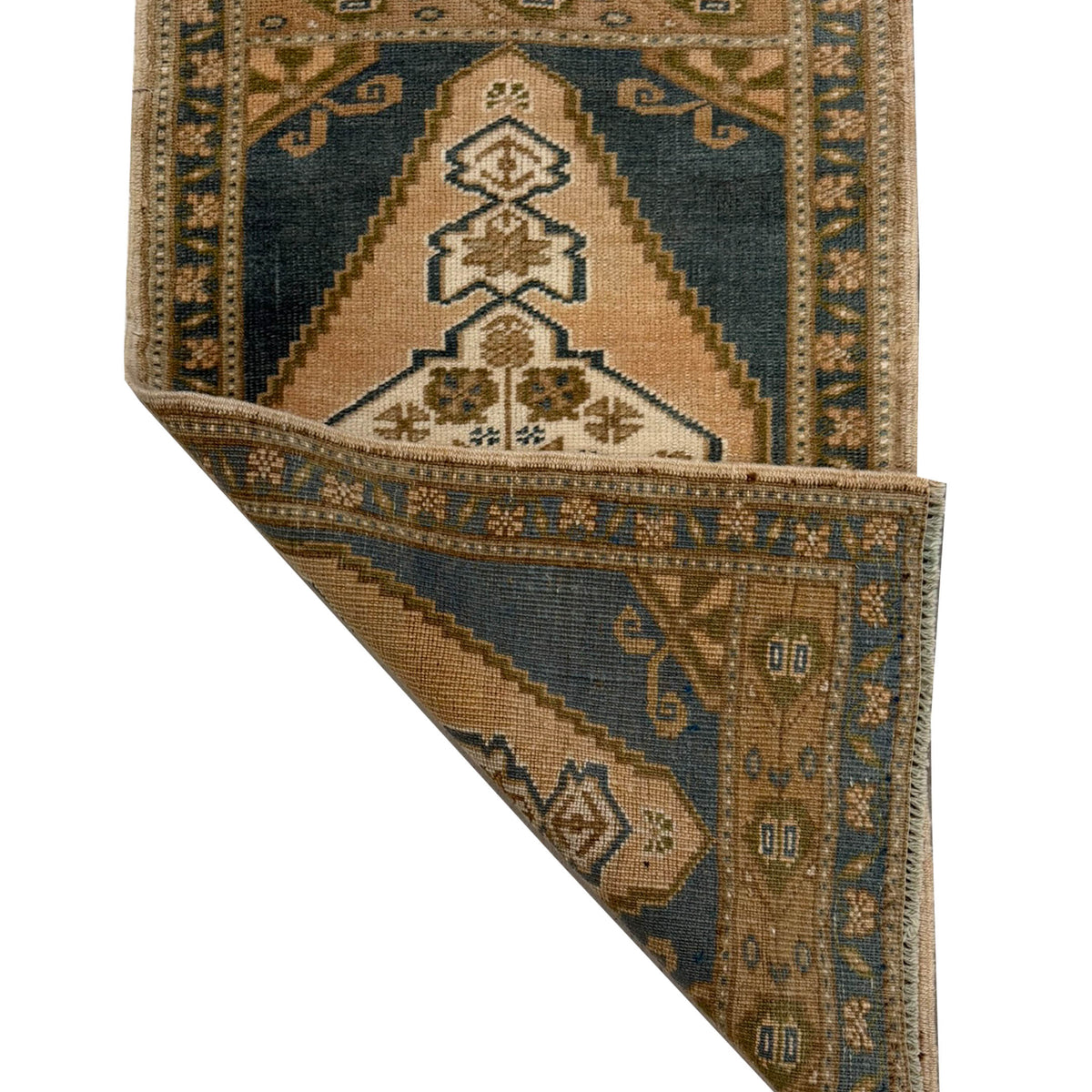 Pacific Anatolian 43876 Beige Teal Hand Knotted Rug