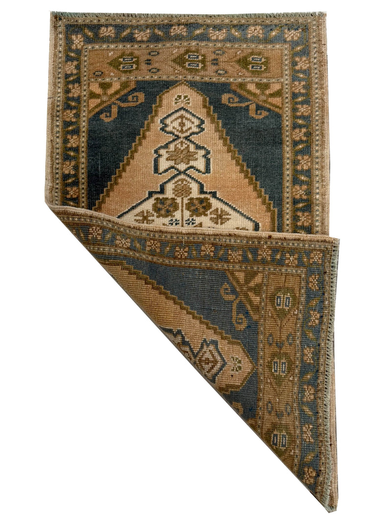 Pacific Anatolian 43876 Beige Teal Hand Knotted Rug