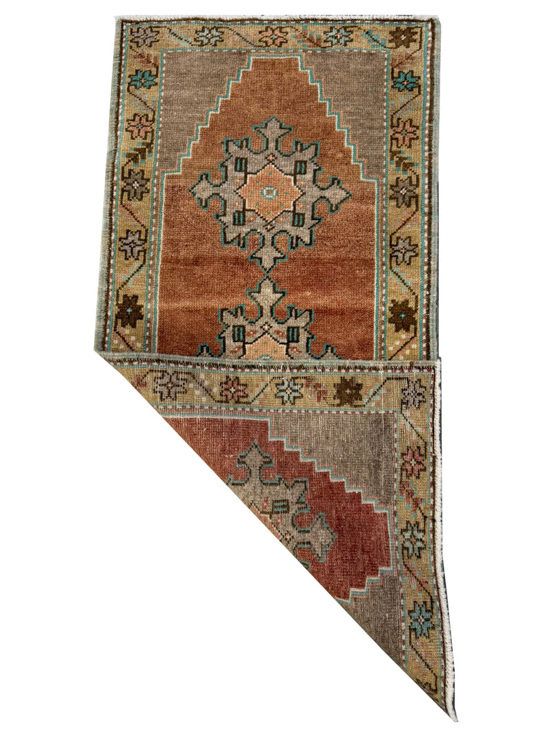 Pacific Anatolian 43877 Orange Gold Hand Knotted Rug