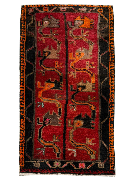 Pacific Anatolian  Orange Black Tradional