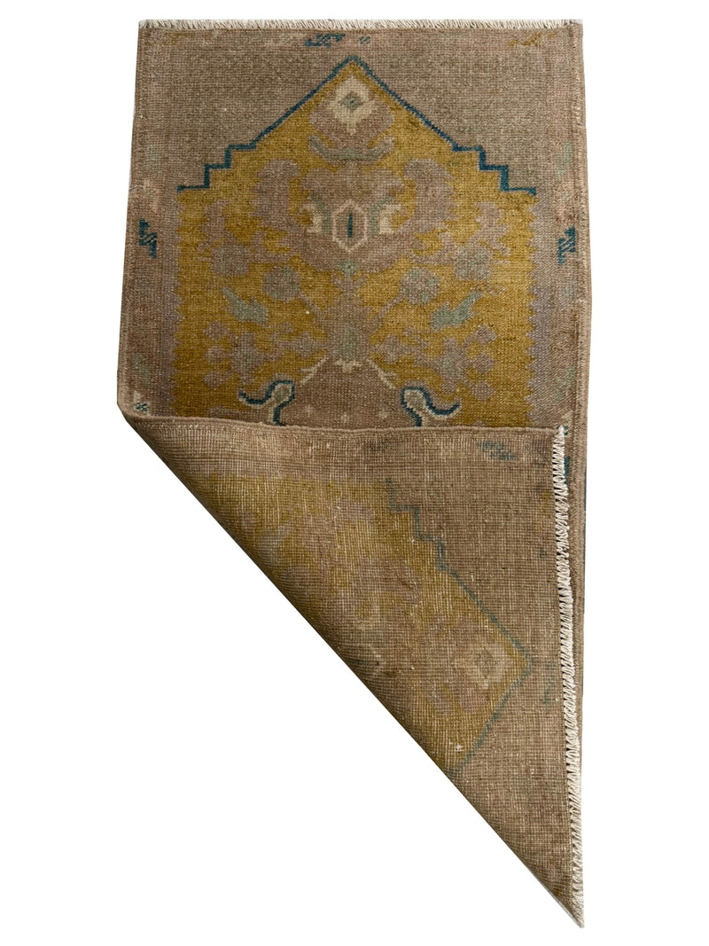 Pacific Anatolian 43886 Gold Beige Tradional Hand Knotted Rug