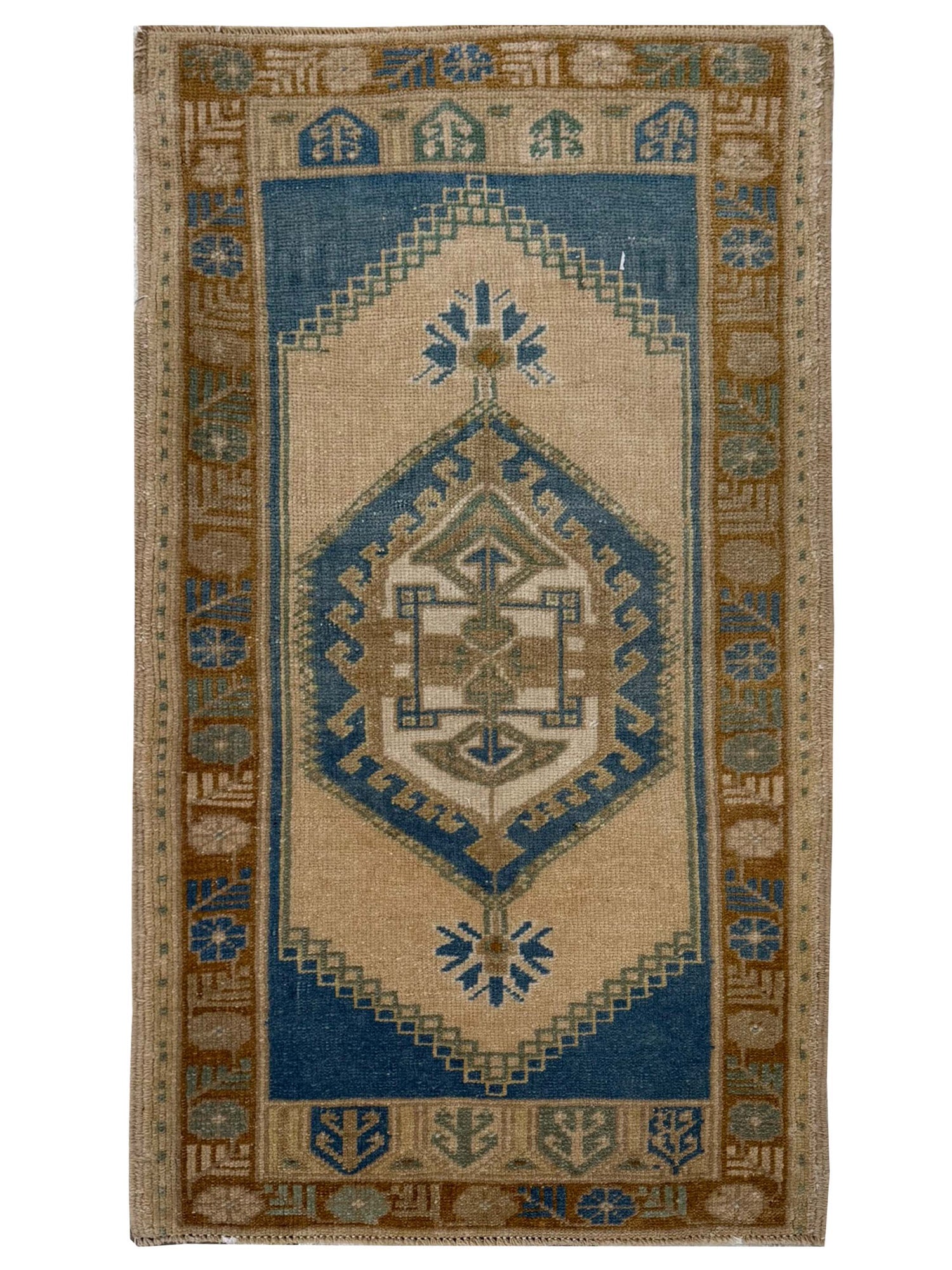 Pacific Anatolian  Beige Teal Tradional