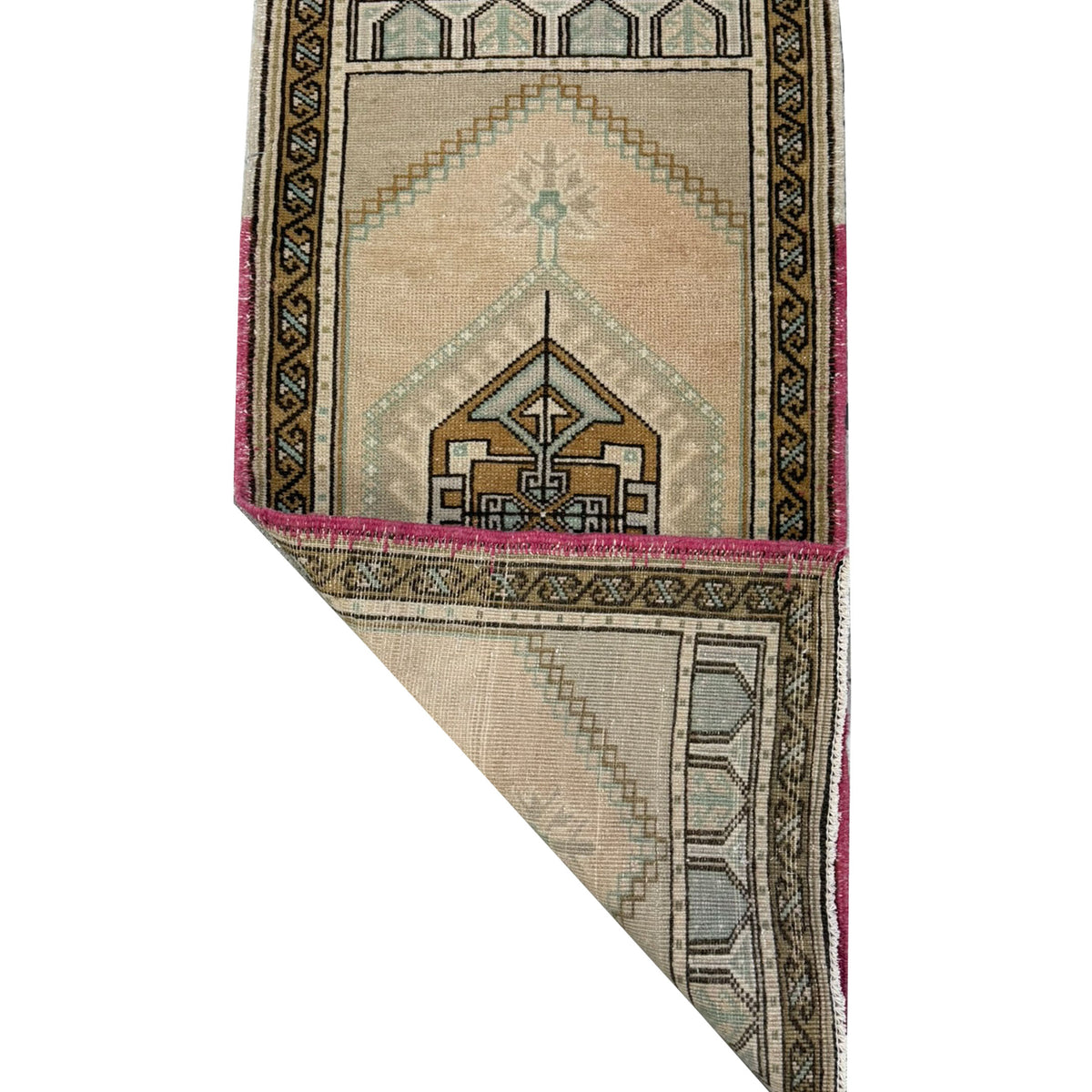 Pacific Anatolian 43904 Beige Gold Tradional Hand Knotted Rug