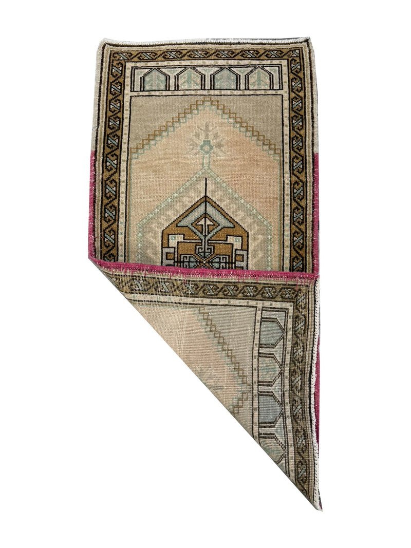 Pacific Anatolian 43904 Beige Gold Tradional Hand Knotted Rug