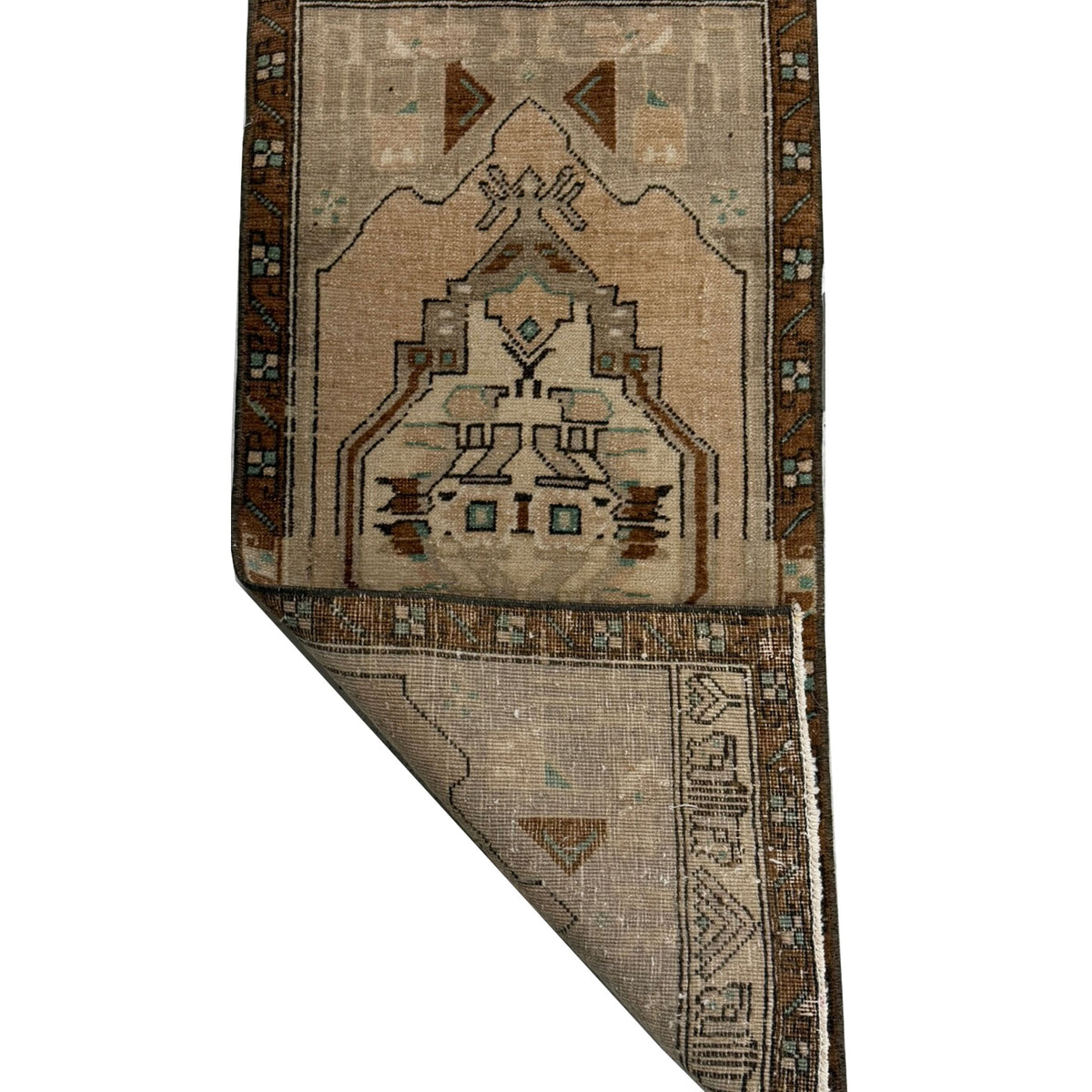 Pacific Anatolian 43905 Beige Brown Tradional Hand Knotted Rug