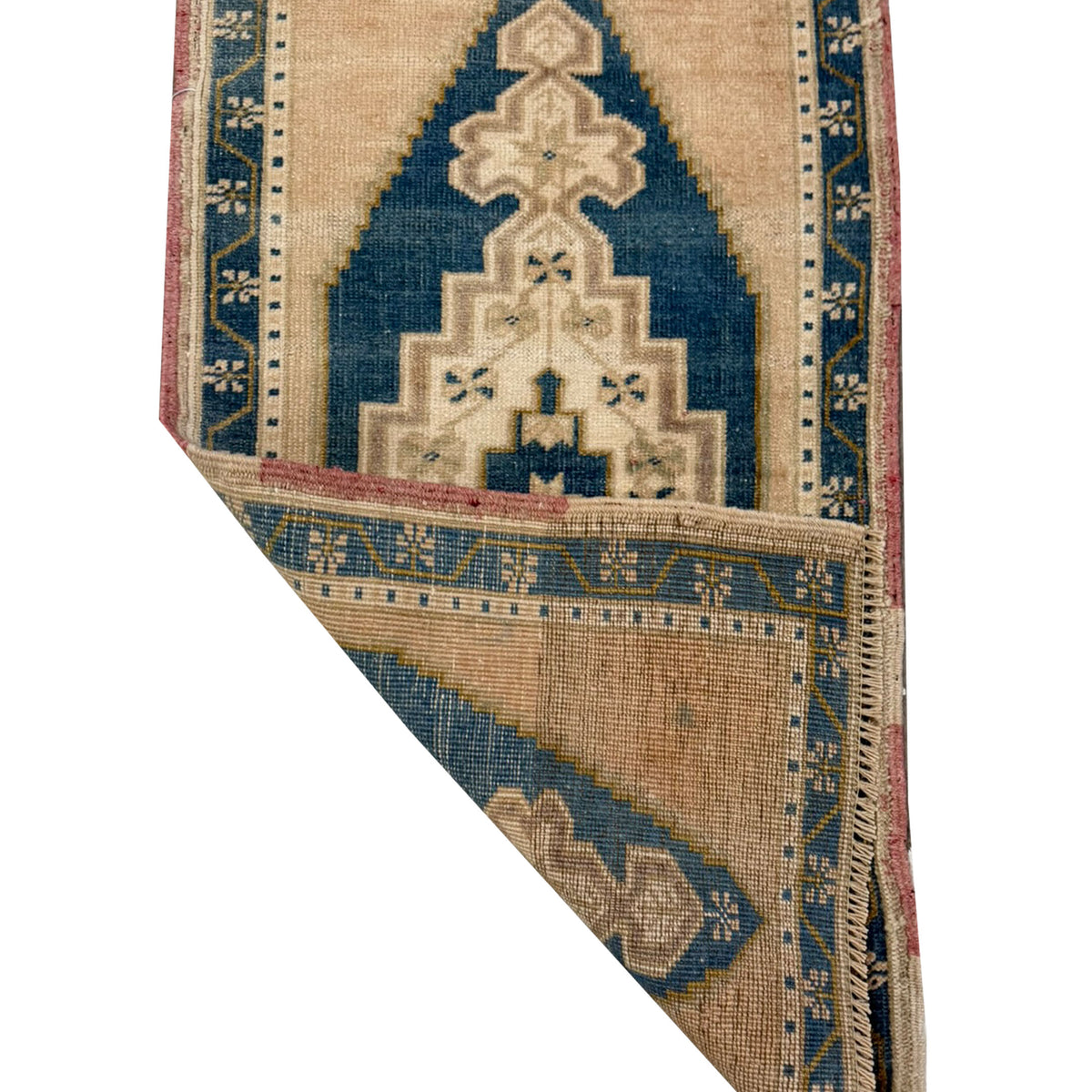 Pacific Anatolian 43909 Beige Teal Tradional Hand Knotted Rug