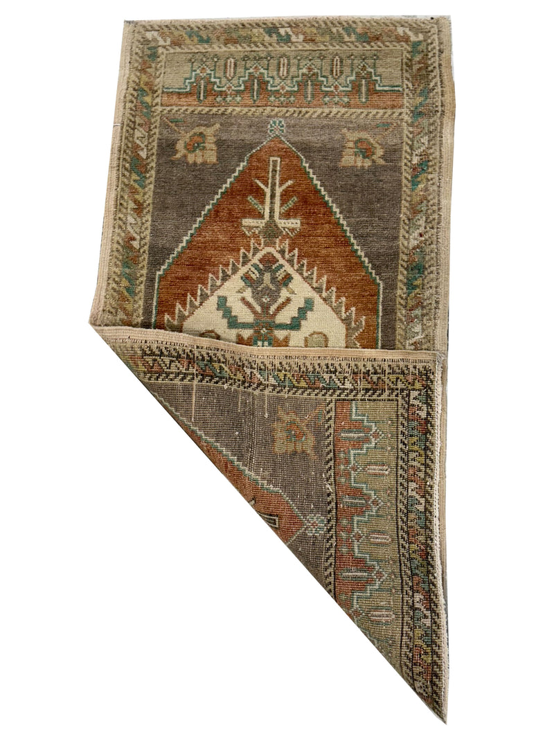 Pacific Anatolian 43911 Orange Gold Tradional Hand Knotted Rug
