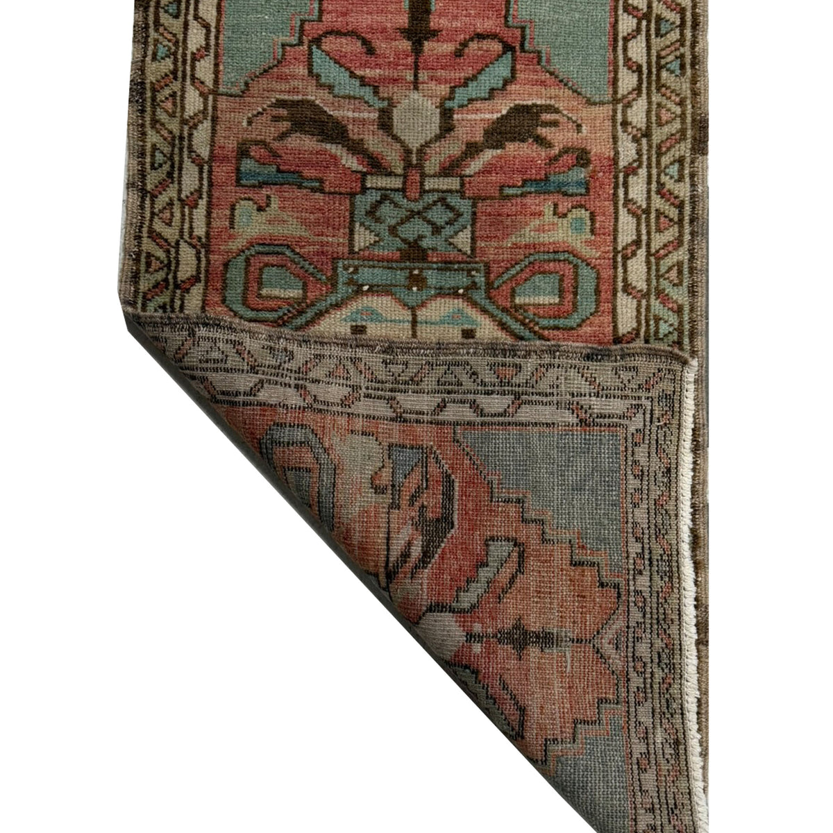 Pacific Anatolian 43917 Beige Orange Tradional Hand Knotted Rug